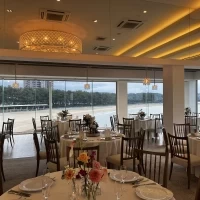 海が見える披露宴会場