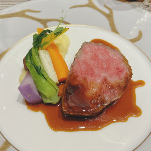 メインのお肉。とてもやわらかく美味しかったです。|690386さんのJWマリオットホテル奈良の写真(2037431)