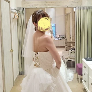 ドレス試着です
