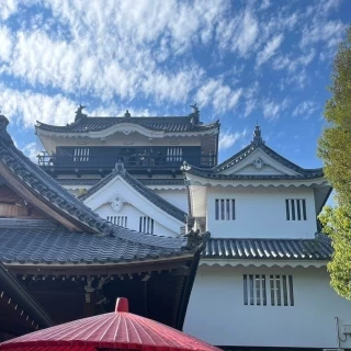 披露宴会場のお庭からの景色です。