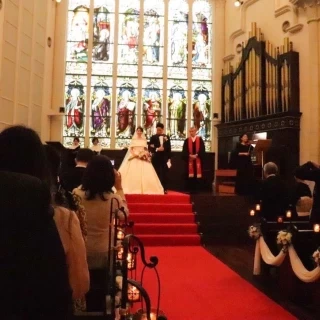 新郎新婦入場