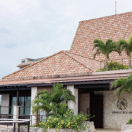 披露宴会場外観。