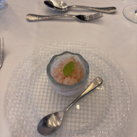 お口直しのグァバのグラニテ