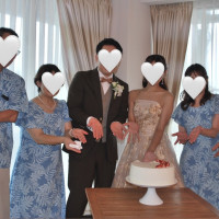 動画撮影ありのプランではケーキを囲うショットがとて良かった。