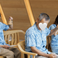 奏の教会ならではの、祝いのベル。