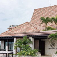 披露宴会場外観。