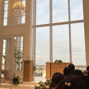 大きな窓から景色が一望できました。|690522さんのラグナヴェール スカイテラスの写真(2581098)