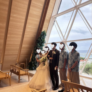 天井が高い挙式会場。|690522さんの奏の教会の写真(2572384)