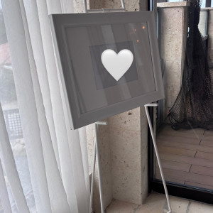 披露宴会場のウェルカムボード（プラン内）|690522さんの奏の教会の写真(2572380)