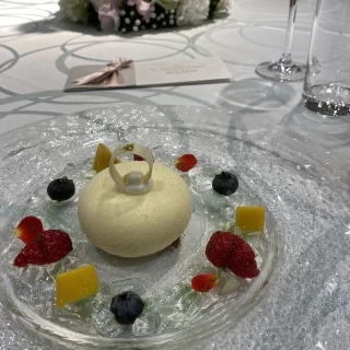デザートが可愛くて美味しかったです