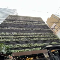 外観も緑多めです