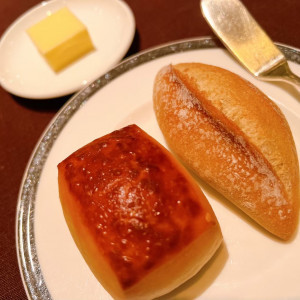 パン美味しかった。おかわりの声かけがなく残念。|690608さんのハイアット リージェンシー 京都の写真(2057923)