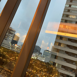 窓からの景色。高層階の景色です。|690608さんのアルモニーアンブラッセ ウエディングホテルの写真(2064518)