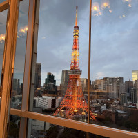 スカイバンケットからの東京タワー