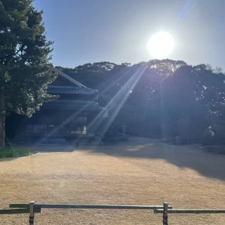 披露宴会場からは日本庭園が見渡せます。