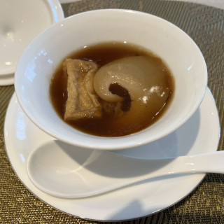 フカヒレと茸のスープ