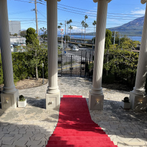 赤い絨毯|690859さんのベイサイド迎賓館(鹿児島)の写真(2034338)