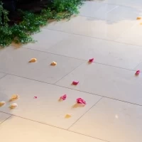 フラワーボーイが綺麗にまいてくれました