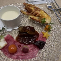 スープとメインの例