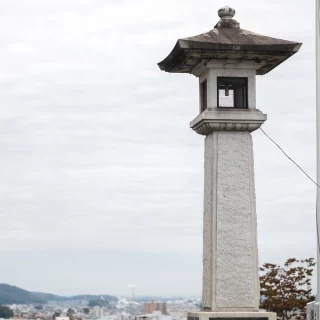境内からの景色の1部です