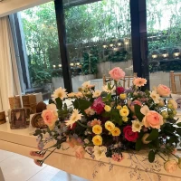 メインテーブル装花