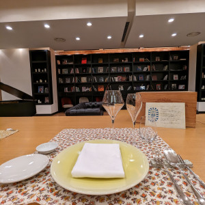 試食時のテーブルセット|691328さんのヴィラ・デ・マリアージュ 宇都宮の写真(2042375)