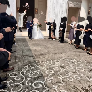 教会前広場