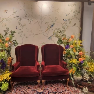 新郎新婦 披露宴会場