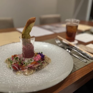 前菜もメインも全て美味しかったです。