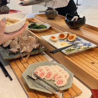 オリジナルメニューのラーメンビュッフェ、楽しく美味しい！