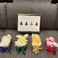 ドレスの色当てクイズがありました