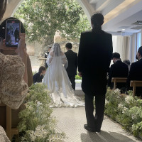 すごく写真が映える挙式でした