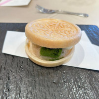 最中とわらび餅・小豆デザートです