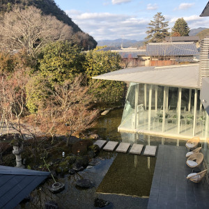 2階からみたお庭|691575さんの京都 北山モノリス（KYOTO KITAYAMA MONOLITH）の写真(2041398)