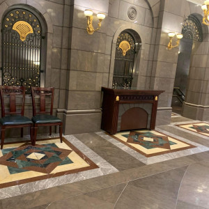 ゲストカードを書いてもらうテーブルにも利用できます|691625さんのロイヤルチェスター福岡の写真(2524766)