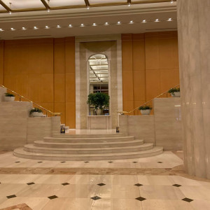 階段までの写真撮影も良いと思います|691625さんのホテル日航福岡の写真(2044805)