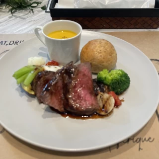 フェアでの料理です