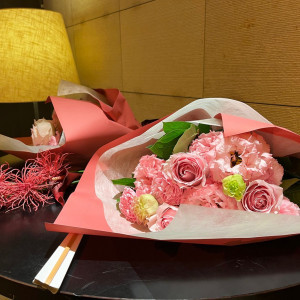 両親贈呈の花束|691735さんのホテル椿山荘東京の写真(2043037)