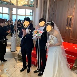 新郎カップラーメンブーケプルズ|691768さんのTHE GRAND HOUSE(グランドハウス)の写真(2044723)