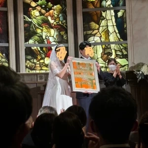 ウェディングキャンバス完成お披露目|691768さんのTHE GRAND HOUSE(グランドハウス)の写真(2044731)