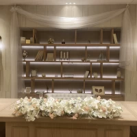 新郎新婦の席です。