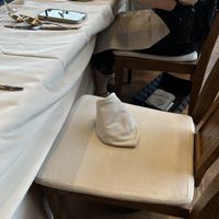披露宴会場でのナプキンです