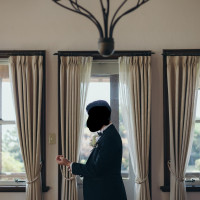新郎新婦の控え室は同じでした
