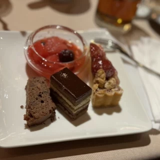 デザートです。