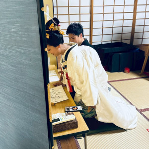 新郎新婦の控室|691968さんの貴船神社の写真(2448726)