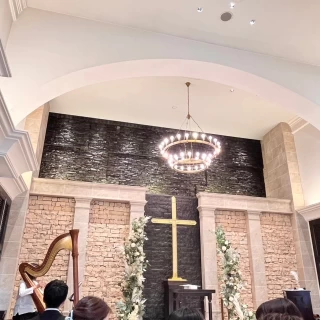 水が流れていて綺麗でした