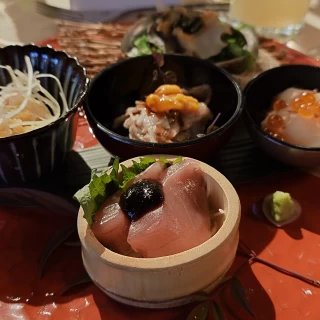 1前菜
和食のコース最高でした。