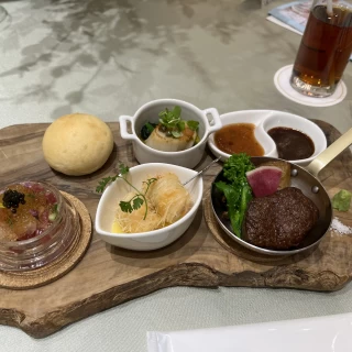 試食でいただいたお料理です。