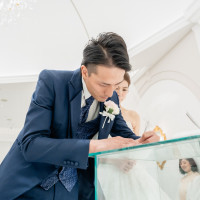 結婚証明書サイン