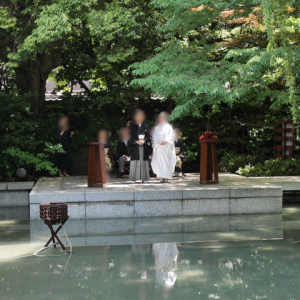 白無垢が映える美しい会場でした|692610さんの名古屋 河文の写真(2442056)